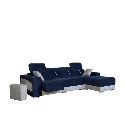 Minerva 3S L-Shaped Sofa, Water Repellent Fabric - Novena Furniture Singapore