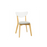 Aimon 1.2M Dining Set with 4 Naida Chairs - Natural-White - Novena Furniture Singapore
