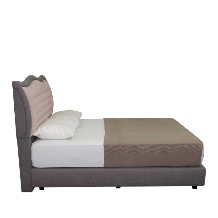Antoinette Upholstered Bed - Novena Furniture Singapore