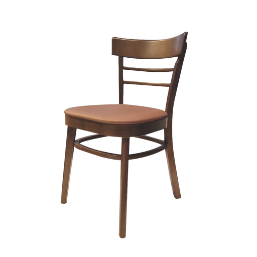 Bay Dining Chair, Wood - Mocha - Novena Furniture Singapore