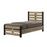 Cabin 3ft Bed Frame, MDF with Solid Wood - Novena Furniture Singapore