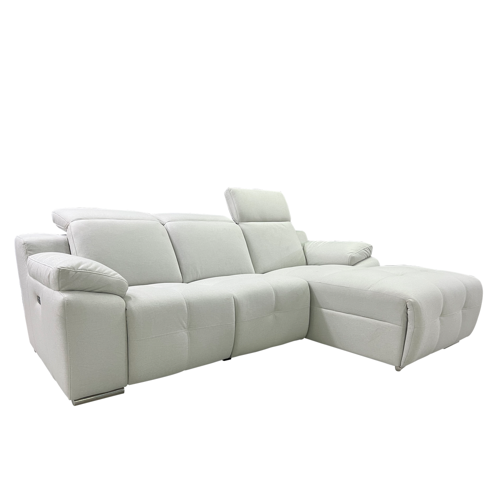 Carrie LShaped Recliner Sofa, Fabric Novena Furniture Singapore