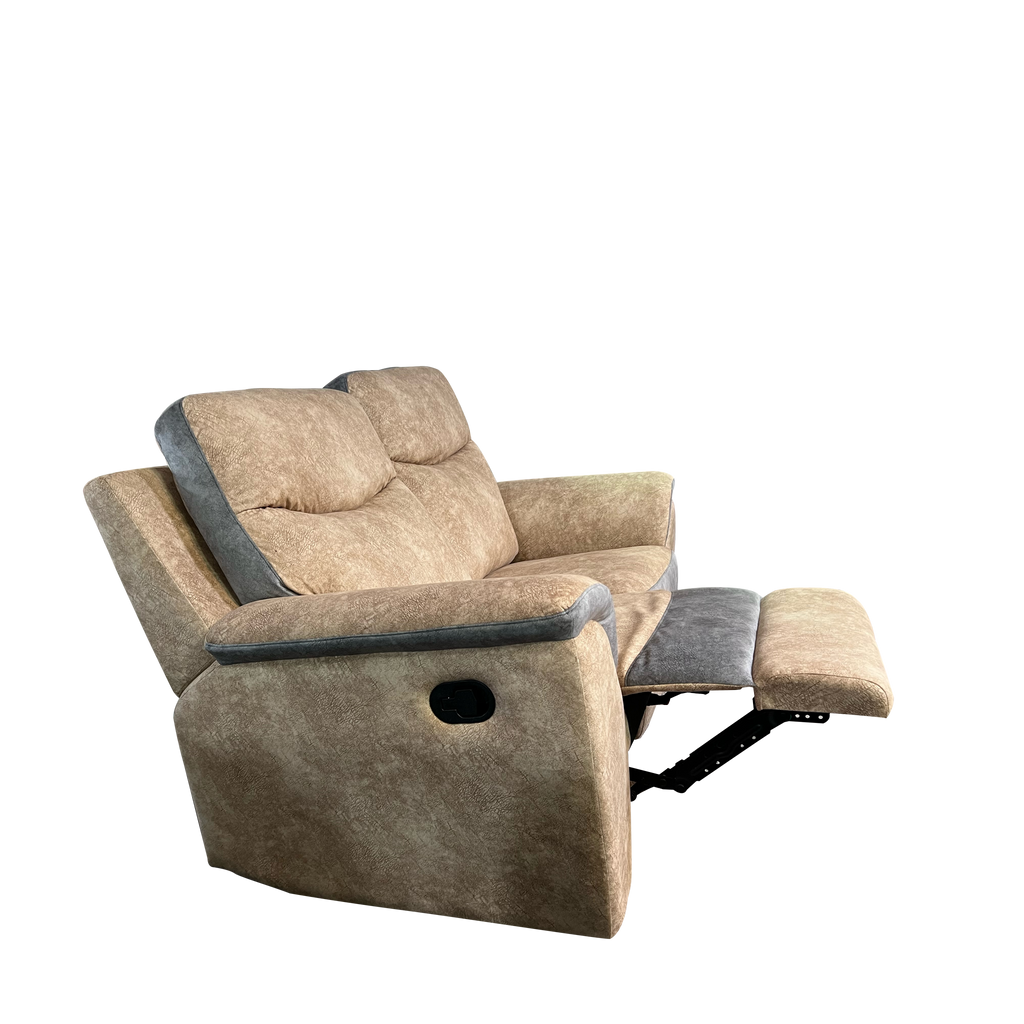 Chelsea 2 Seater Recliner Sofa, Fabric Novena Furniture Singapore