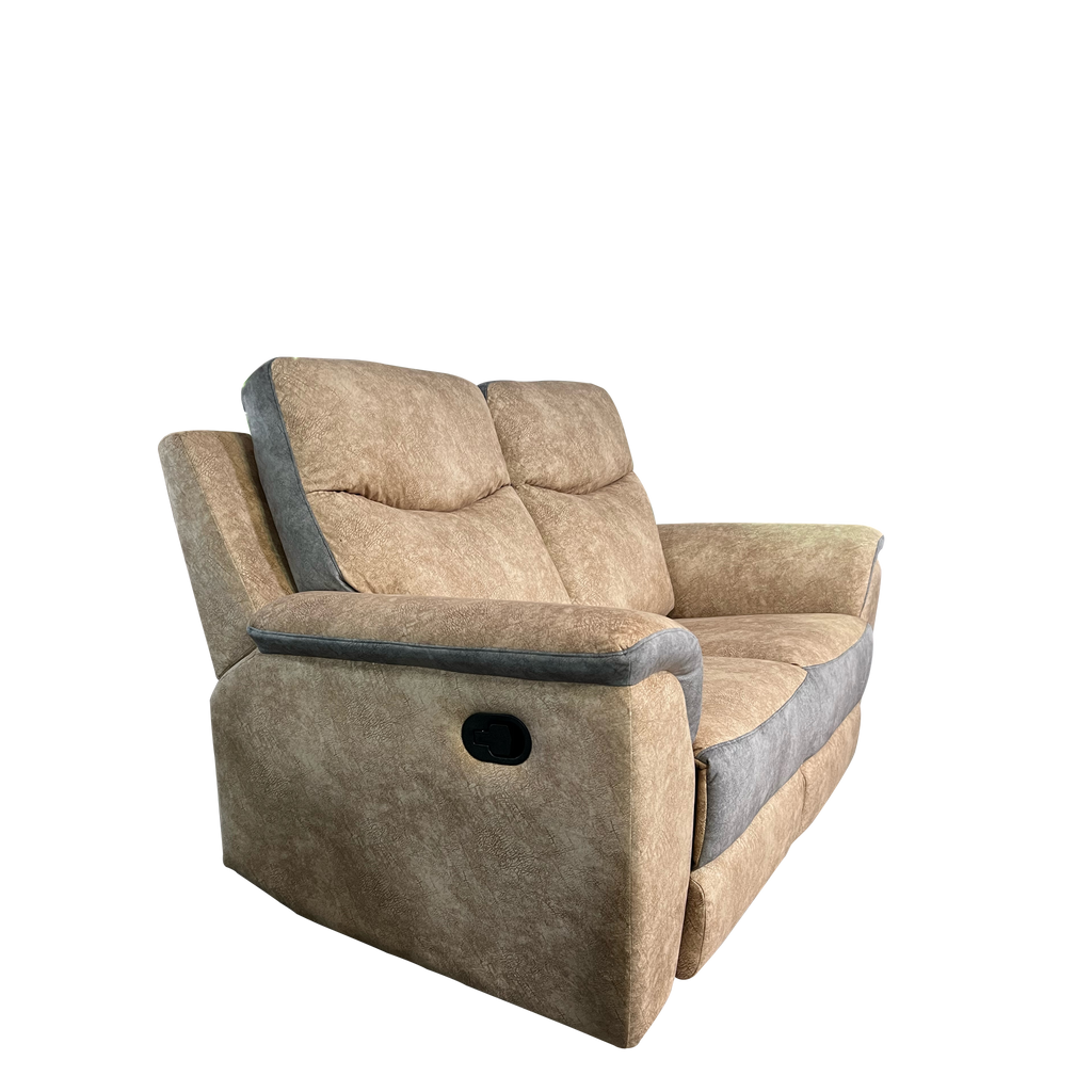 Chelsea 2 Seater Recliner Sofa, Fabric Novena Furniture Singapore