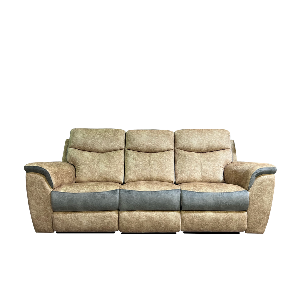 Chelsea 3 Seater Recliner Sofa, Fabric Novena Furniture Singapore