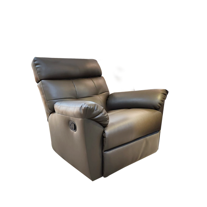 Emma Recliner Armchair, Simulated Leather - Novena Furniture Singapore