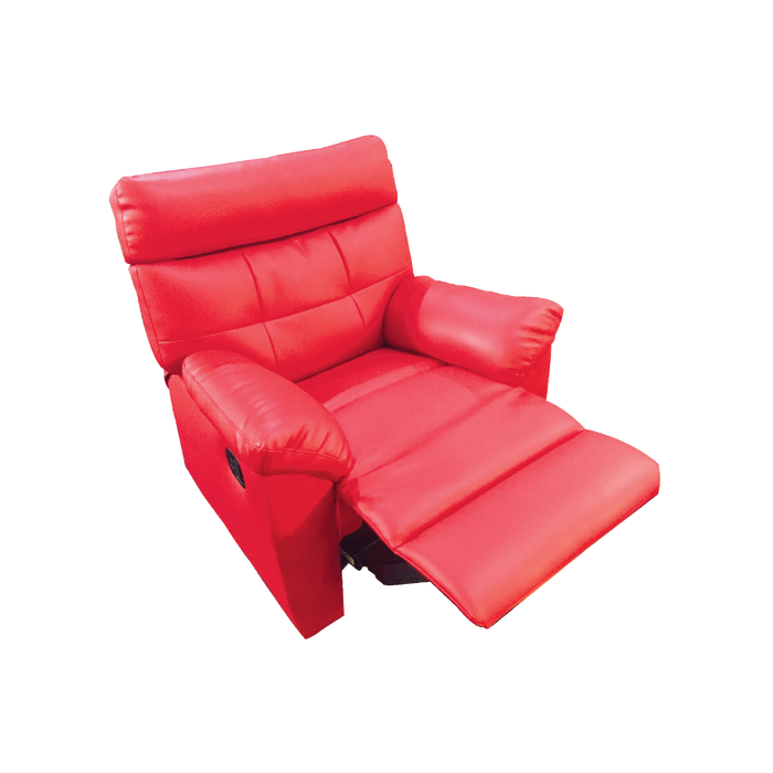 [PROMO] Emma Recliner Armchair, Simulated Leather - Novena Furniture Singapore