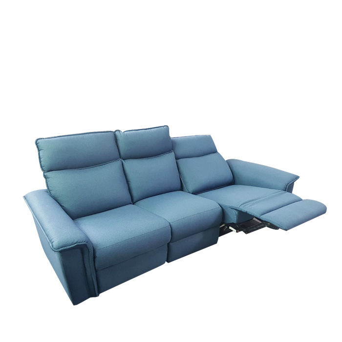 Harris 3 Seater Recliner Sofa, Fabric - Novena Furniture Singapore
