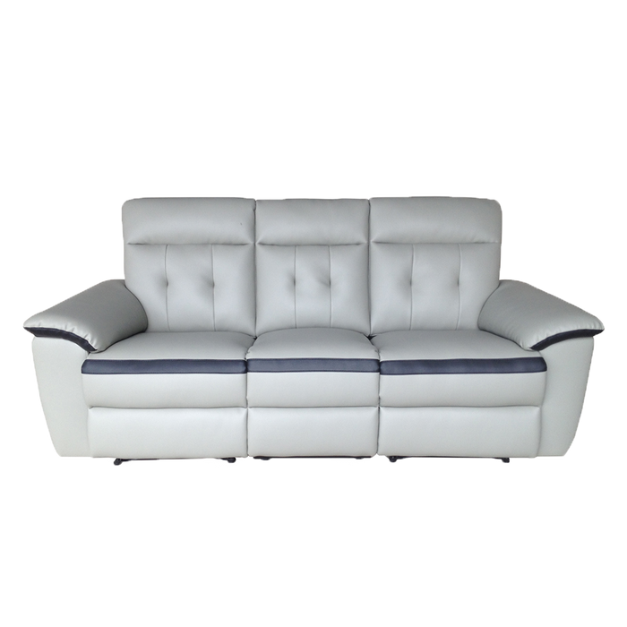 Jadyn 3 Seater Recliner Sofa, Simulated Leather - Novena Furniture Singapore