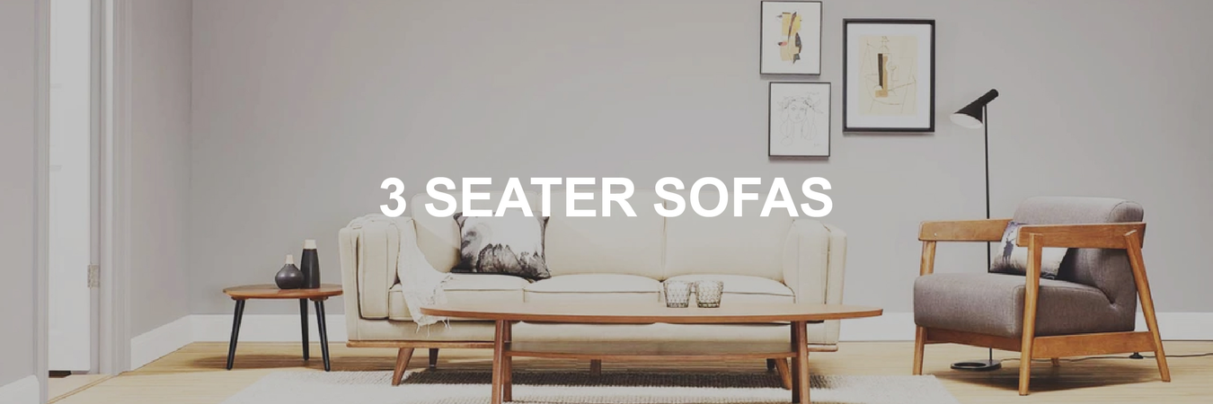 3 Seater Sofas - Novena Furniture Singapore