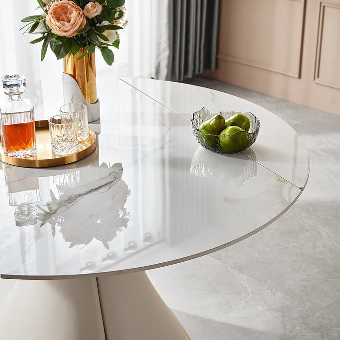 Sintered Stone Functional Dining Table, ND607