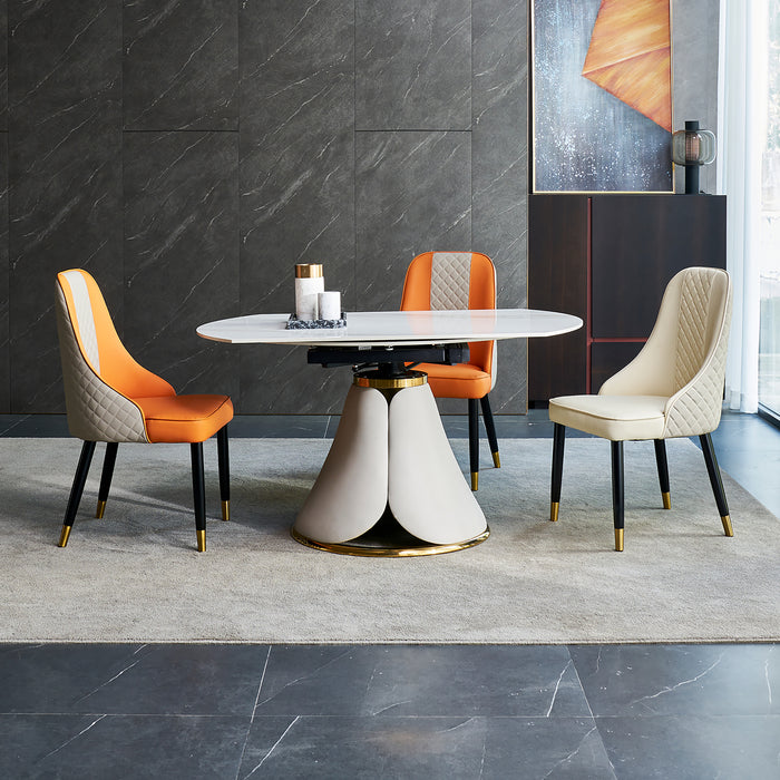 Sintered Stone Functional Dining Table, ND607