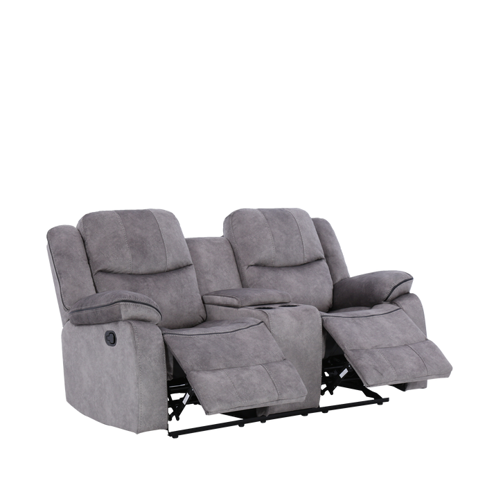 Anton 2 Seater Rocking Recliner Sofa, Fabric - Novena Furniture Singapore