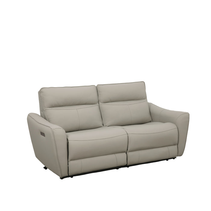 Arvin 2.5 Seater Electric Recliner Sofa, Half Leather