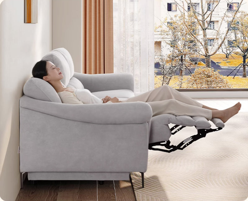 Becky 3 Seater Electric Incliner Sofa, Fabric - Novena Furniture Singapore