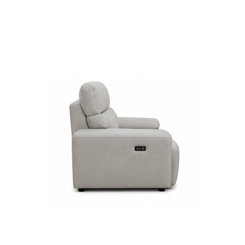 Bruno 2.5 Seater Electric Sofa, Fabric