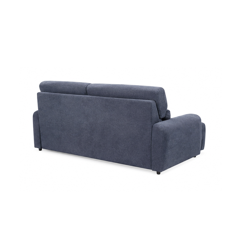 Bruno 2.5 Seater Electric Sofa, Fabric (Blue)