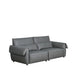 Charletom 2.5 Seater Sofa, Half Leather - Novena Furniture Singapore