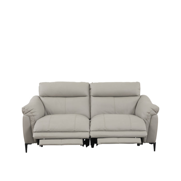 Claude 2.5 Seater Electric Recliner Sofa, Half Leather
