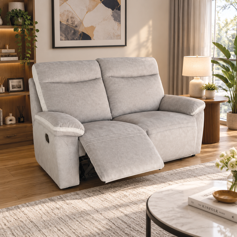 Conan 2 Seater Recliner Sofa, Water Resistant Fabric