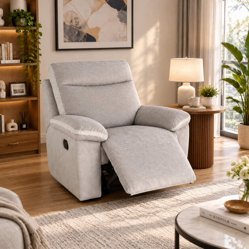 Conan Recliner Armchair Sofa, Water Resistant Fabric