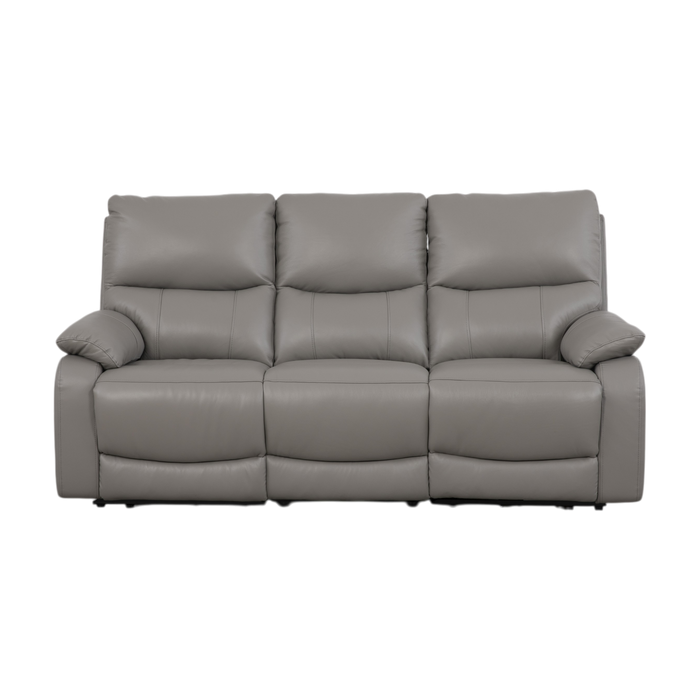 Daley 3 Seater Electric Recliner Sofa, Half Leather