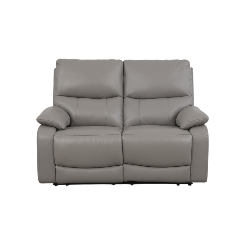 Daley 2 Seater Recliner Sofa, Half Leather