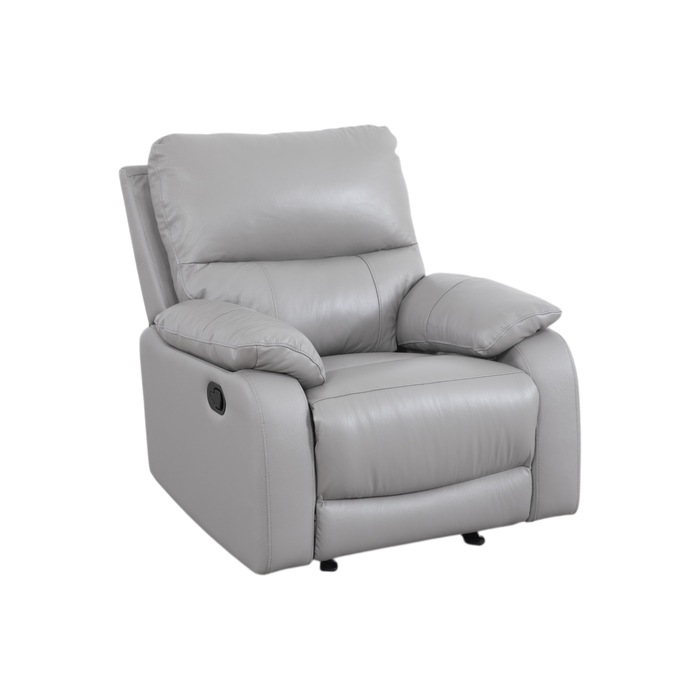 Daley Recliner Armchair, Half Leather