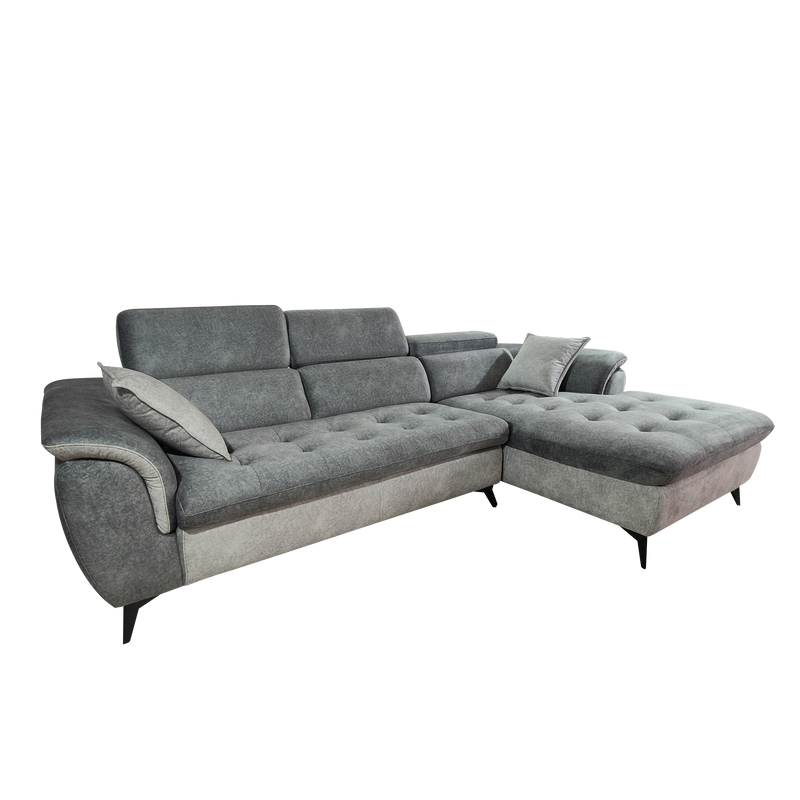 Giorgia L-Shaped Sofa, Water Resistant Fabric