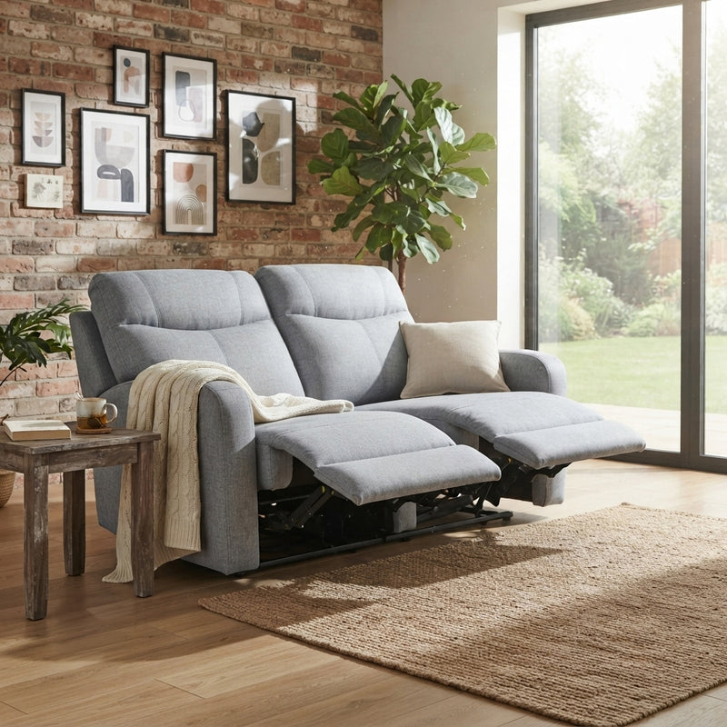 Hampton II 2 Seater Recliner, Fabric