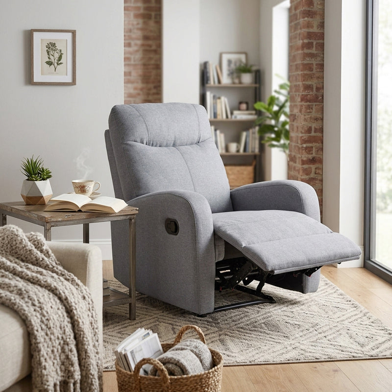 Hampton II Recliner Armchair, Fabric