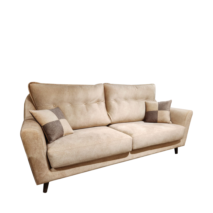 Helga 3 Seater Sofa, Water Repellent Fabric - Novena Furniture Singapore