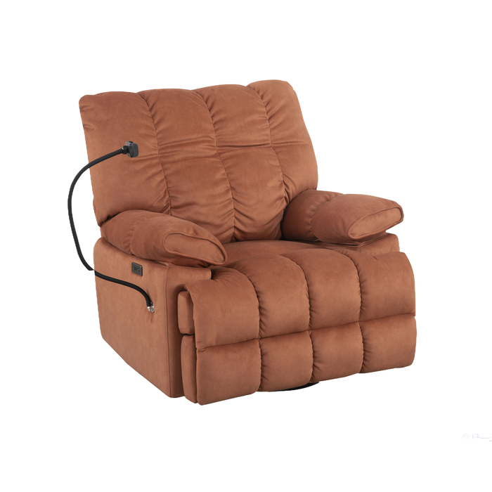 Kisa Electric Recliner Armchair, Fabric