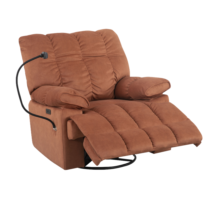 Kisa Electric Recliner Armchair, Fabric