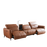 Kazuno 3.5 Electric Recliner Sofa (without Console Box), Half Leather - Novena Furniture Singapore