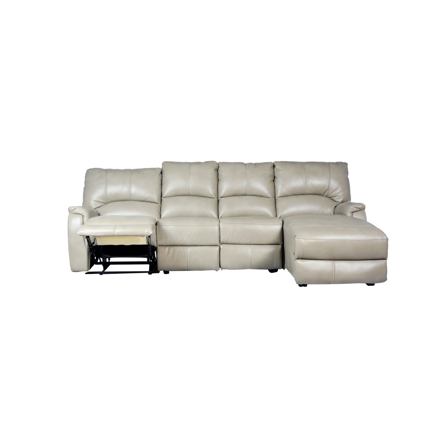 Liberty 3S LShaped Recliner Sofa, Leatheraire Novena Furniture Singapore
