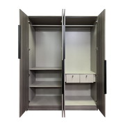 Madrid 4 Door Wardrobe - Novena Furniture Singapore