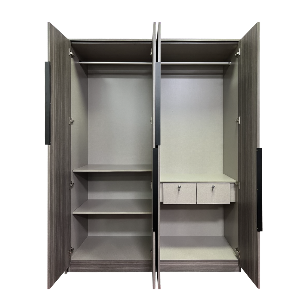 Madrid 4 Door Wardrobe Novena Furniture Singapore