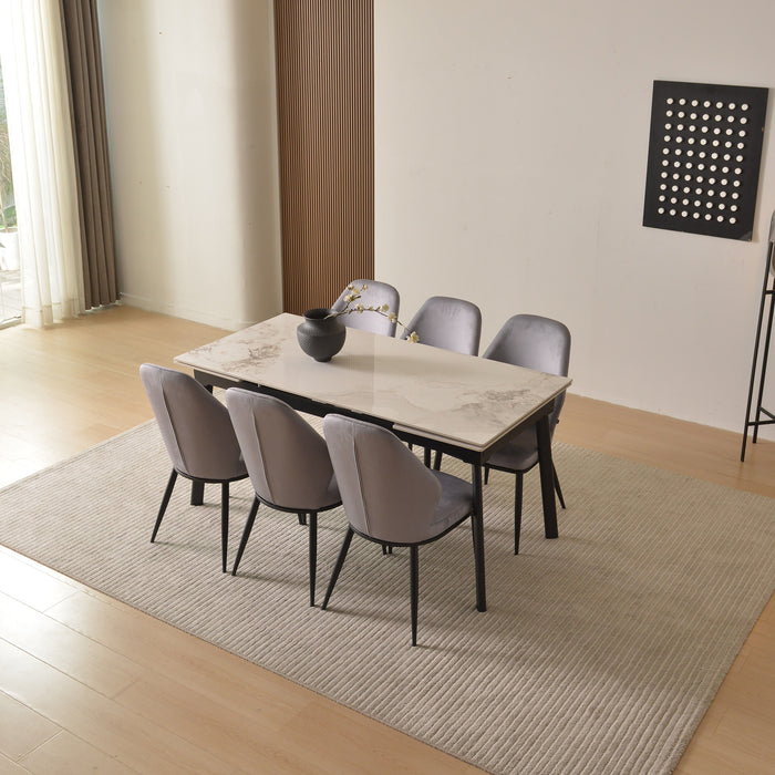 Sintered Stone Functional Dining Table, ND6061