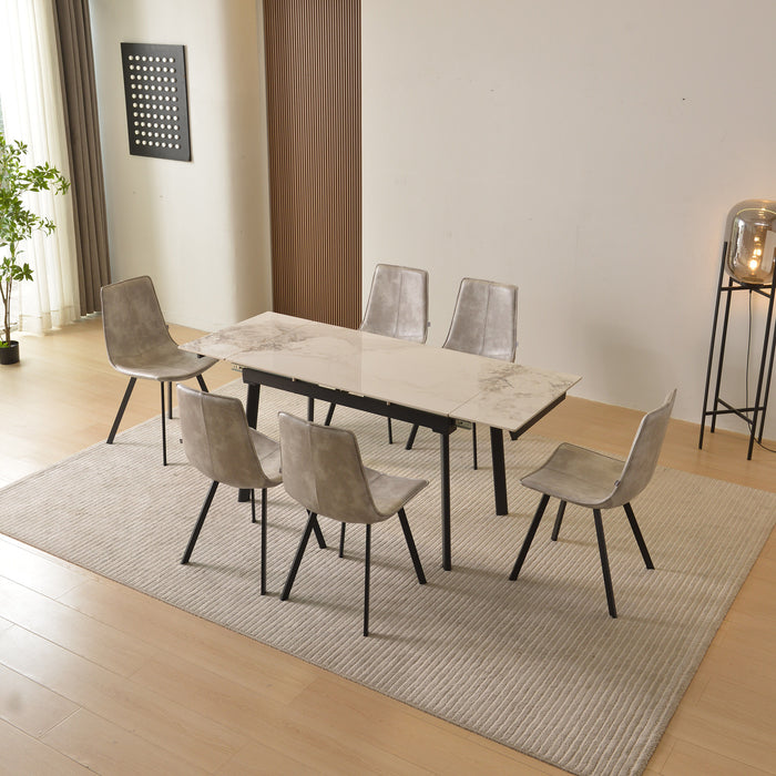 Sintered Stone Functional Dining Table, ND6061