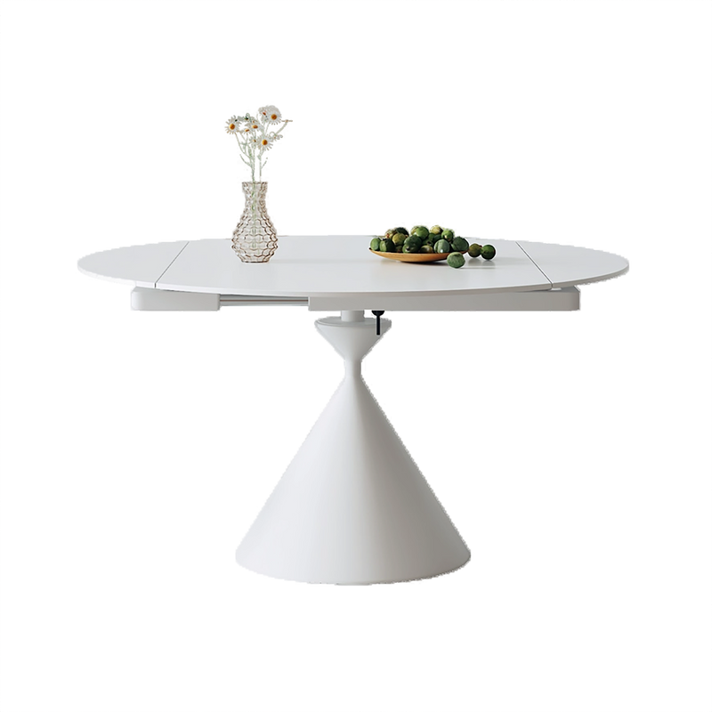 Vogue Sintered Stone Functional Dining Table (Carbon Steel Black Sand Leg)