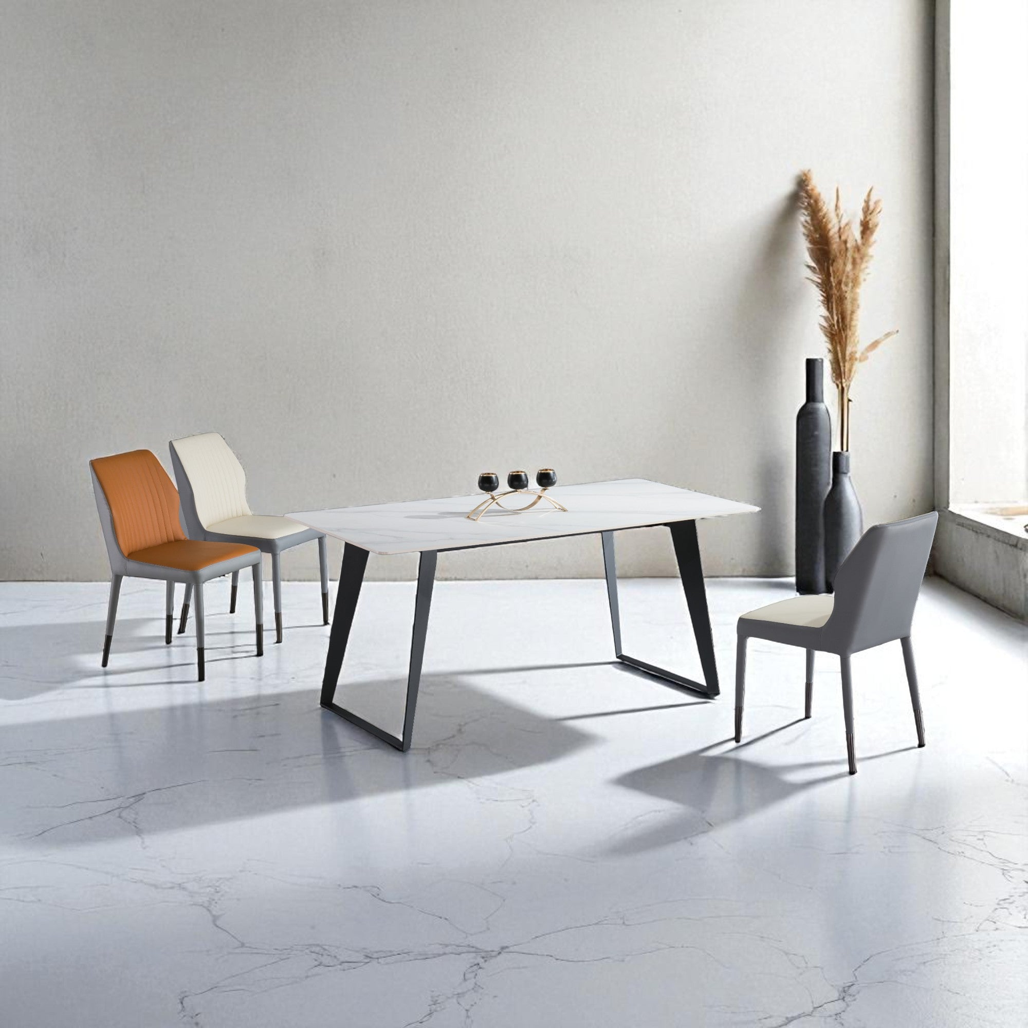 Sinner Table Casper Sintered Stone Dining Table — Novena Furniture Singapore