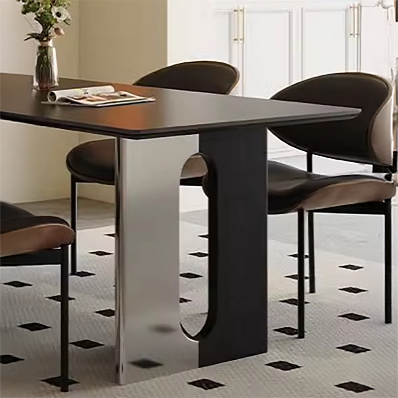Banter Sintered Stone Dining Table (Stainless Steel Leg)