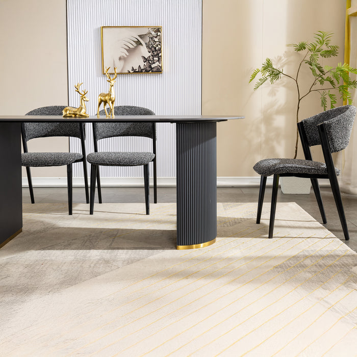 Sintered Stone Dining Table, ND689