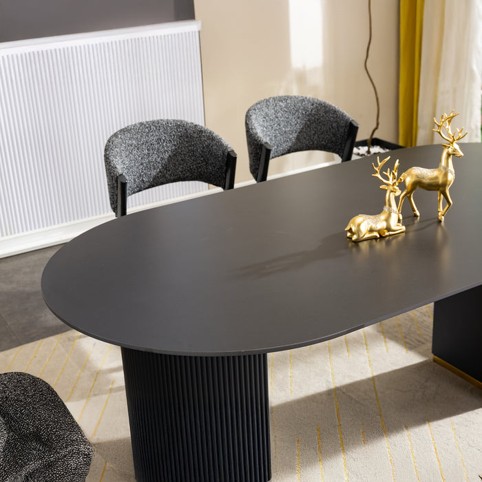 Sintered Stone Dining Table, ND689