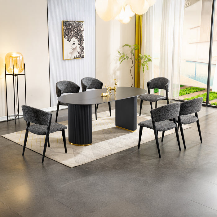 Sintered Stone Dining Table, ND689