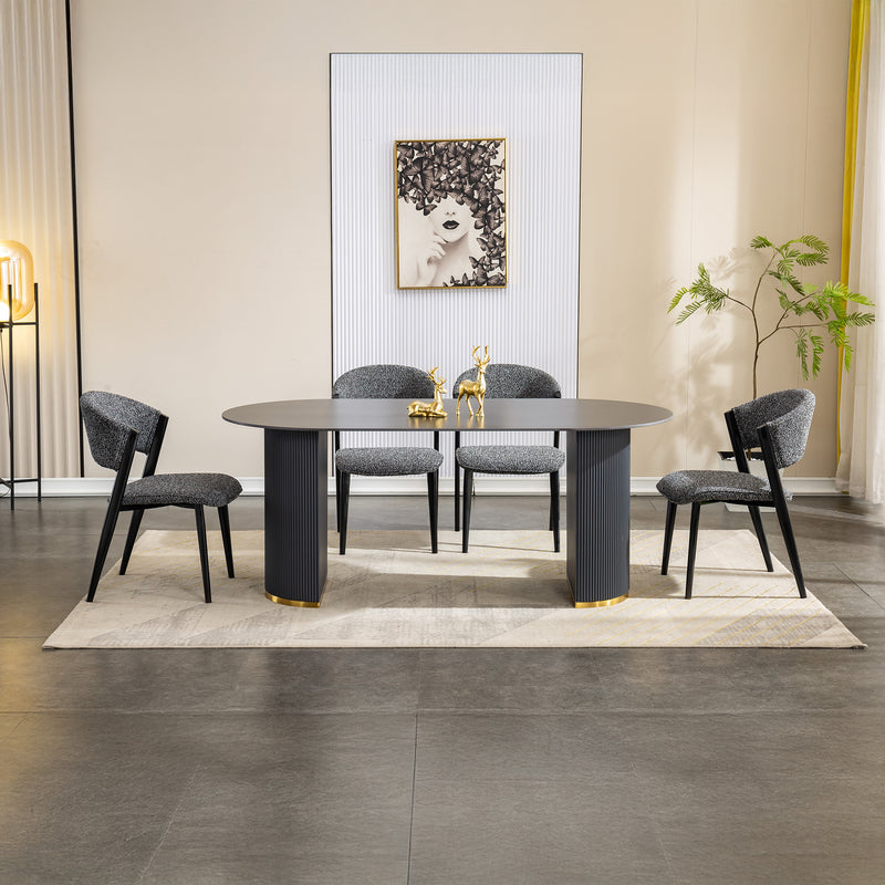 Sintered Stone Dining Table, ND689