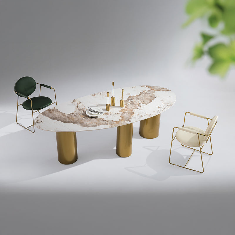 Nordic Sintered Stone Dining Table