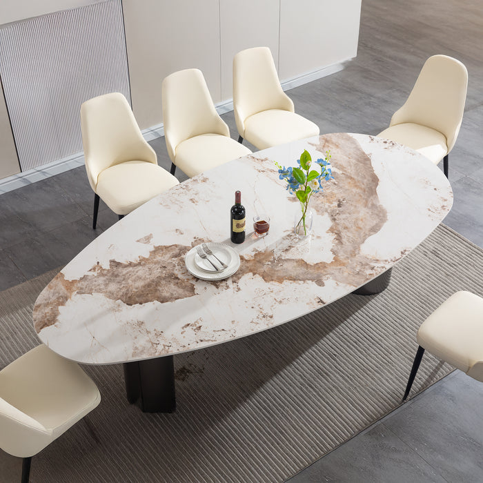 Sintered Stone Dining Table, ND696