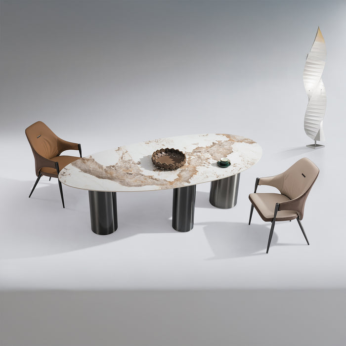 Sintered Stone Dining Table, ND696